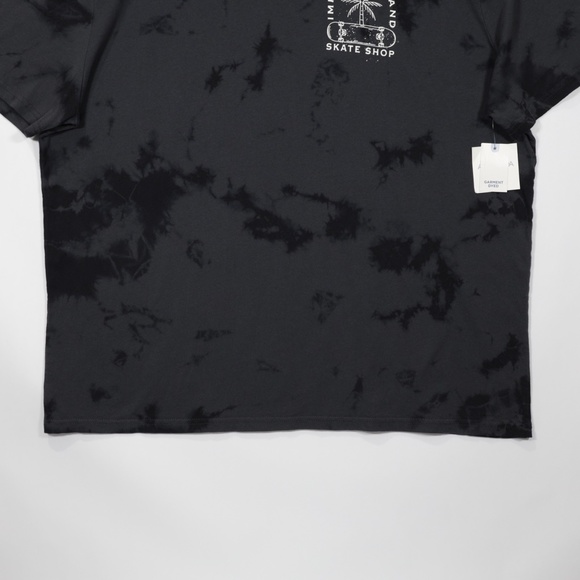 Arizona Jean Co Mens Short Sleeve Graphic Print T-Shirt Black Tie Dye Size XXL - Picture 3 of 6